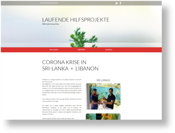 Website freiRaum Projects